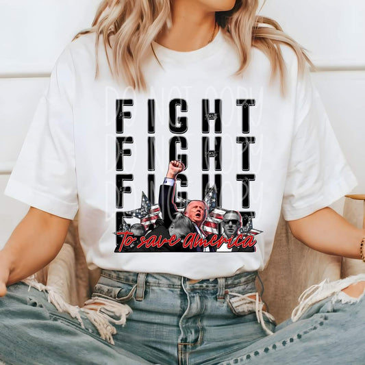 Fight Graphic Tee